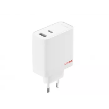 OnePlus 80W Strāvas adapteris Type-C + Type-A