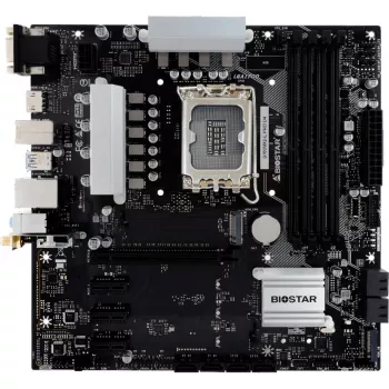 Mātesplate Biostar B760MX2-E Pro D4 - B760 - Socket 1700 - Micro ATX