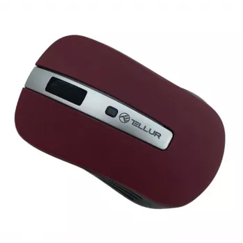 Bezvadu pele Tellur TLL491091 USB tumši sarkana