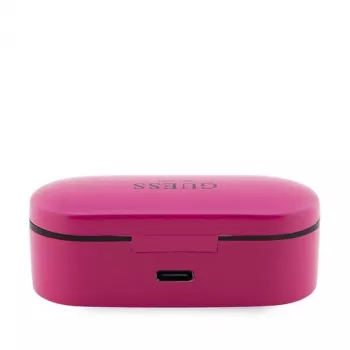 GUESS GUTWST31EM Iekšējās austiņas ar mikrofonu, Bluetooth, fuksīna krāsa