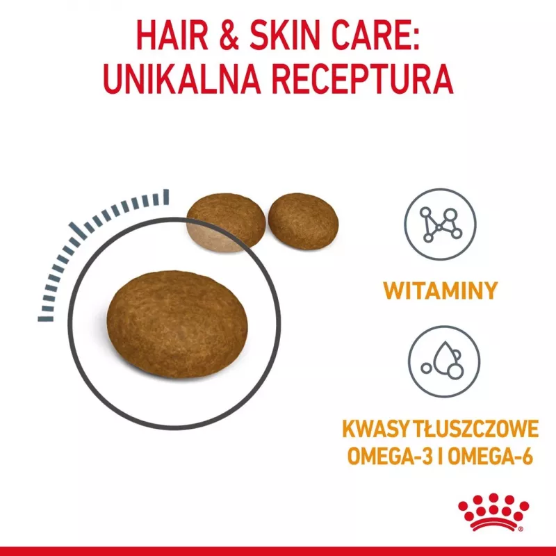 Royal Canin Hair & Skin Care Adult sausā barība kaķiem, 2 kg