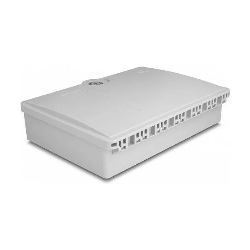 DeLOCK optiskās šķiedras sadales kārba 6 porti IP55 pelēka