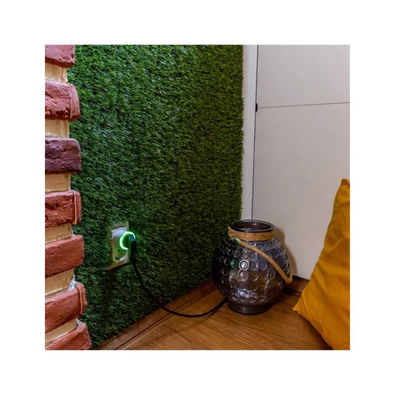Viedā kontaktligzda Shelly Plug S Gen3 — Wi‑Fi viedais spraudnis ar enerģijas monitoringu, F tips, 110–230 V, 2500 W, balts