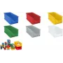 Uzglabāšanas kaste allit 456292 125×150×320 mm dzeltena — plastmasas detaļu organizators
