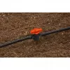 GARDENA regulēšanas un aizslēgšanas vārsts 3/16 inch 13217-20 melns oranžs aukstā ūdens sistēmai