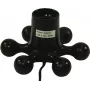 Gaismeklis EUROLITE Hexopus 51100650 Melns