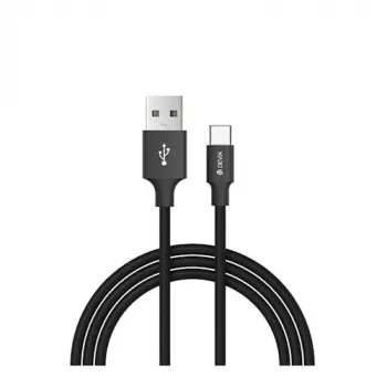 USB datu kabeļu komplekts Devia Pheez Series Micro — 3 gab.: 25 cm, 1 m, 2 m — Melns