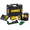 Lāzera līmeņrādis DeWalt DCE089D1G18-QW zaļš stars pašizlīdzinošs 360° ar uztvērēja saderību