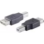 USB B uz USB A dzimuma mainītājs ShiverPeaks BS77045