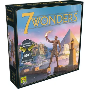 7 Wonders - pamata spēle - jauns dizains, Board Game Expert Gada spēle 2011