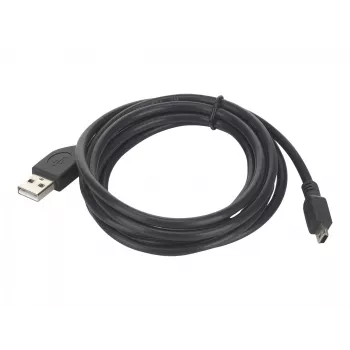Gembird 1.8m USB 2.0 A/mini-USB M USB kabelis USB A Mini-USB B Melns