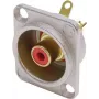 Neutrik NTR-NF2D-2 - -30 - 80 °C - Sudrabs - UL 94 HB - IEC 601-14 - IP 40 - IEC 68-2-20 (NF2D2)