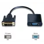 Microconnect DVIDVGA video kabeļa adapteris 0.25 m DVI-D VGA (D-Sub) Melns