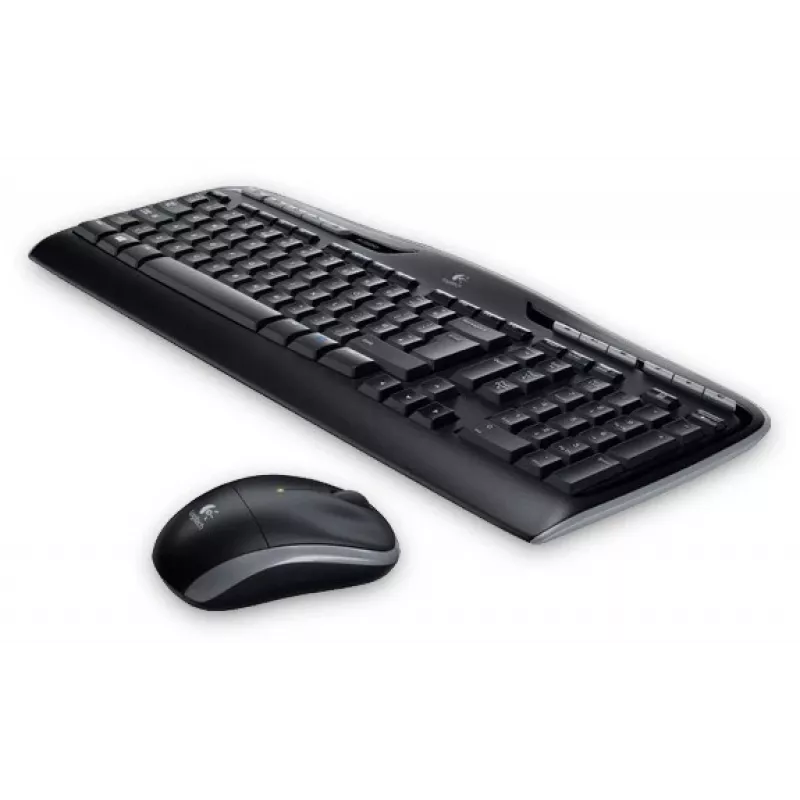Bezvadu tastatūras komplekts Logitech MK330 US QWERTY Melns
