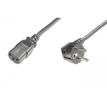 Strāvas vads Digitus AK-440100-018-S 1.8m CEE7/7 uz IEC C13