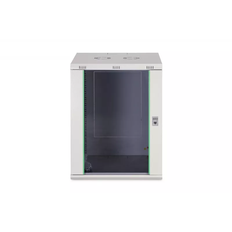 Sienas montāžas skapis 19 inch DN-37114, 16U, 600x600x785 mm, pelēks