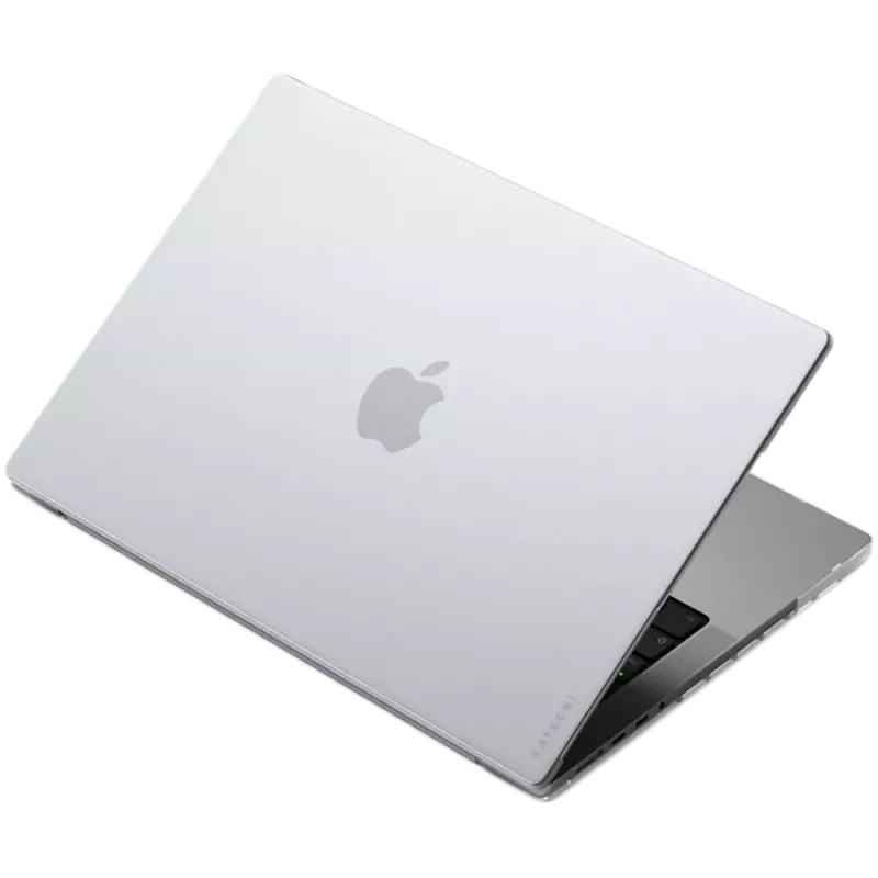 SATECHI Eco Hardshell MacBook Pro 14 aizsargmaciņš - Caurspīdīgs