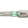 Wera TORX® bits T10, 25 mm, 6,3 mm (1/4 inch) sešstūra kāts