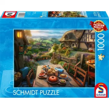 Puzle Schmidt Spiele Breakfast with a View 1000 gab., 693 mm