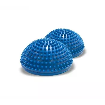 Līdzsvara un propriocepcijas sensorās puslodes Qmed DRQM3GCH101 — pāris, technopolimērs, Ø16 cm, max slodze 100 kg, zils