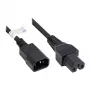 Good Connections IEC ierīces-karstās vides ierīces kabelis C14 uz C15 melns 3m