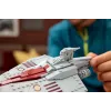 LEGO Star Wars Acclamator-klases uzbrukuma kuģis komplekts 75404 — būvēšanas komplekts, 450 gabali, eksponāta modelis 130×150×230 mm
