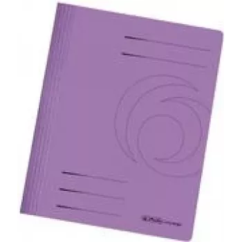 Manilas mape Herlitz 11036944 Kartons Violeta A4