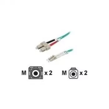 ROLINE OM3 50/125µm LC/SC 3m šķiedru optikas savienotājkabelis