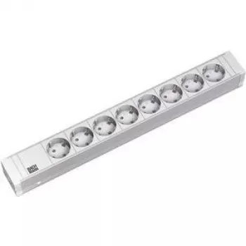 Pagarinātājs Bachmann 333.001 8 AC kontaktligzdas Balts