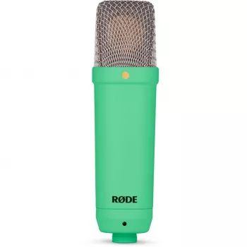 RODE NT1 Signature + XLR kabelis + galda studijas roka, mikrofons gaiši zaļš, komplekts
