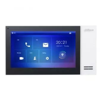 Dahua Technology VTH2421FW video domofons 17.8 cm (7 collu) Melns, Balts