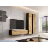 Cama TV stand VIGO 140 30/140/40 Melns/wotan oak