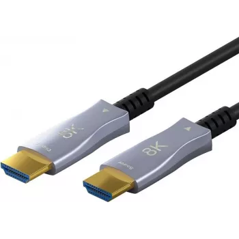 Goobay 65558 HDMI kabelis 40 m, HDMI Type A (Standard), Melns - Pelēks (65561)
