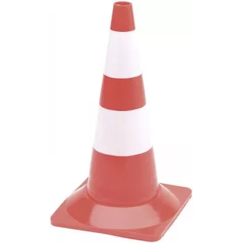 Velleman 1190-50 Ceļa konuss sarkans-balts PVC (1190-50)