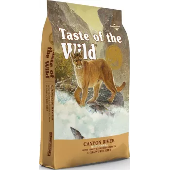 TASTE OF THE WILD Canyon River - sausā barība kaķiem - 6,6 kg