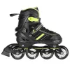 Nils Extreme NH18191 2IN1 Inline Skates MELNI/Laima IZM. L (39-43) Ar Maināmiem Hokeja Slidām