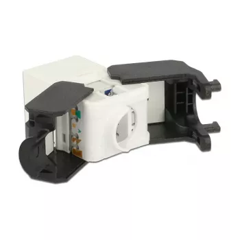 Delock 86266 Keystone modulis RJ45 uz LSA Cat.6A UTP, balts