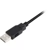 USB 2.0 kabelis, USB-A spraudnis > Micro-USB spraudnis (melns, 2,0 m)