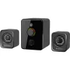 Defender V12 65212 2.1 datora skaļruņu sistēma, 11 W, 5 W basu skaļrunis, USB barošana, LED apgaismojums, melna, 115 x 130 x 223 mm