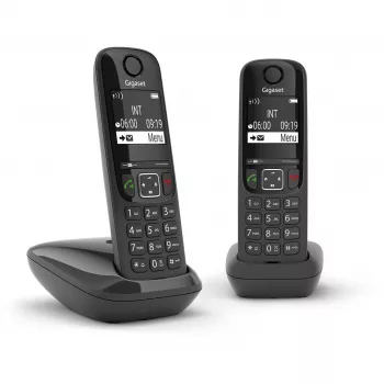 Gigaset AS690 Duo melns int.