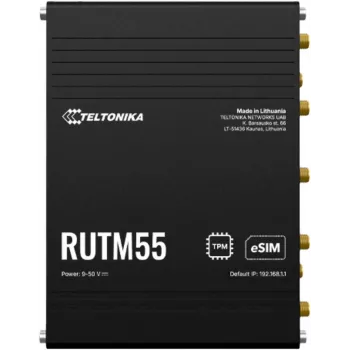 Teltonika RUTM55 5G industriālais maršrutētājs ar Wi-Fi 6