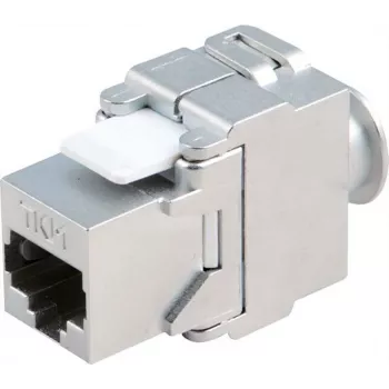 Bachmann 918.035 RJ-45 kontaktligzda, sudraba, Cat6a, bez kabeļa