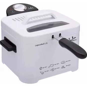 Fritieris JATA FR278 Single 2.5 L Brīvstāvošs 2000 W Balts