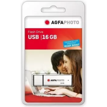 AgfaPhoto USB zibatmiņa 2.0 - 16GB - USB 2.0 (10513)