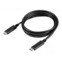 Lenovo USB-C kabelis (24 kontaktu USB-C vīriešu savienotājs abos galos), 1,0 m, domāts ThinkPad USB-C Dock Gen 2 (W125691048)