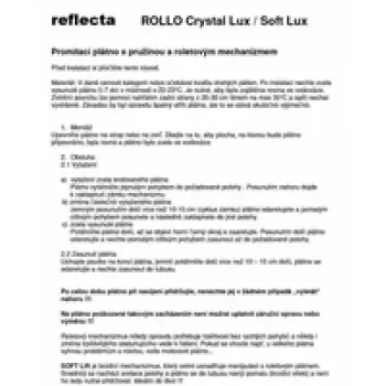 Projekcijas ekrāns Reflecta CrystalLine Rollo 176x176 cm