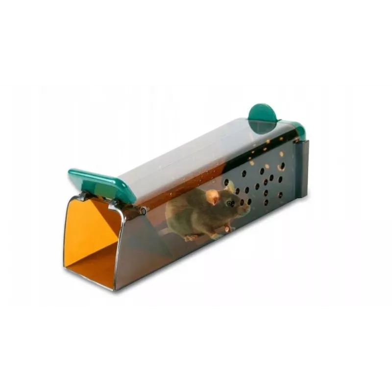 Humāna dzīvā ķeršanas peļu lamatas Trixie TX-4192, technopolimēra korpuss, 60×45×170 mm, atkārtoti lietojama