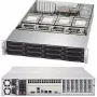 Super Micro Supermicro SC829 HE1C4-R1K02LPB - Rack - uzstādāms statīvā - 2U - uzlabots paplašināts ATX - SATA/SAS - karstā maiņa 1000 vati - Melns (CSE-829HE1C4-R1K02LPB)