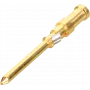HARTING HAN 09150006124 - Kontakta tapa, 0,14-0,37 mm², Varš, Apzeltīta (09 15 000 6124)