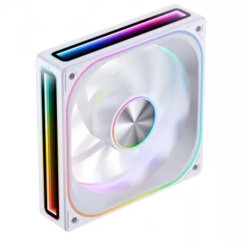 Dzesēšanas ventilators Jonsbo ZA-120 Reverse Blade PWM ARGB 120mm Balts